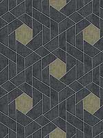 Granada Charcoal Geometric Wallpaper 296425900 by A Street Prints Wallpaper for sale at Wallpapers To Go