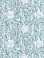 Granada Aqua Geometric Wallpaper 296425904 by A Street Prints Wallpaper for sale at Wallpapers To Go