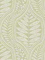 Juno Green Ogee Wallpaper 296425952 by A Street Prints Wallpaper for sale at Wallpapers To Go