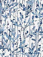 Leandra Indigo Floral Trail Wallpaper 297526237 by A Street Prints Wallpaper for sale at Wallpapers To Go