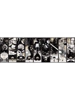 Star Wars Celebrating The Saga Black White Cream Border DI1002BD by York Wallpaper for sale at Wallpapers To Go