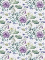 Midsummer Floral Violet Wallpaper TL1920 by York Wallpaper for sale at Wallpapers To Go