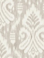 Hawthorne Ikat Taupe Wallpaper TC2642 by York Wallpaper for sale at Wallpapers To Go