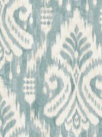 Hawthorne Ikat Aqua Wallpaper TC2645 by York Wallpaper for sale at Wallpapers To Go