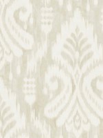 Hawthorne Ikat Beige Wallpaper TC2647 by York Wallpaper for sale at Wallpapers To Go