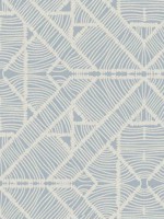 Diamond Macrame Blue Wallpaper TC2704 by York Wallpaper for sale at Wallpapers To Go