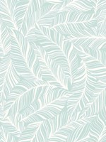 Rainforest Canopy Aqua Wallpaper TC2716 by York Wallpaper for sale at Wallpapers To Go