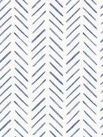 Painted Herringbone Navy Wallpaper CV4455 by York Wallpaper for sale at Wallpapers To Go