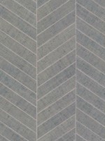 Atelier Herringbone Light Gray Wallpaper HO2106 by Ronald Redding Wallpaper for sale at Wallpapers To Go