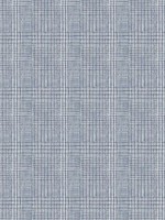 Shirting Plaid Blue Wallpaper HO2167 by Ronald Redding Wallpaper for sale at Wallpapers To Go