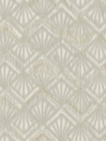 Modern Shell Gray Beige Wallpaper OS4271 by Candice Olson Wallpaper for sale at Wallpapers To Go