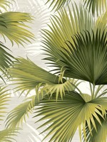 Summer Palm Green Tropical Wallpaper 292740114 by A Street Prints Wallpaper for sale at Wallpapers To Go
