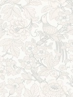 Beaufort Dove Peony Chinoiserie Wallpaper 292780400 by A Street Prints Wallpaper for sale at Wallpapers To Go