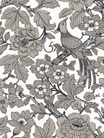 Beaufort Black Peony Chinoiserie Wallpaper 292780410 by A Street Prints Wallpaper for sale at Wallpapers To Go