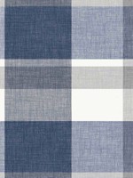 Madaket Indigo Plaid Wallpaper 292781102 by A Street Prints Wallpaper for sale at Wallpapers To Go
