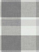 Madaket Dark Grey Plaid Wallpaper 292781108 by A Street Prints Wallpaper for sale at Wallpapers To Go