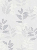 Napali Light Grey Leaf Wallpaper 2979372614 by Advantage Wallpaper for sale at Wallpapers To Go