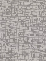 Tiffany Grey Abstract Geometric Wallpaper 29451115 by Warner Wallpaper for sale at Wallpapers To Go