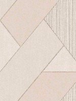 Art Deco Peach Glam Geometric Wallpaper 395831 by Eijffinger Wallpaper for sale at Wallpapers To Go