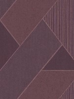 Art Deco Plum Glam Geometric Wallpaper 395833 by Eijffinger Wallpaper for sale at Wallpapers To Go