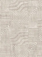 Pueblo Light Grey Global Geometric Wallpaper 391532 by Eijffinger Wallpaper for sale at Wallpapers To Go