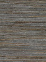 Shandong Slate Ramie Grasscloth Wallpaper 40180004 by Advantage Wallpaper for sale at Wallpapers To Go