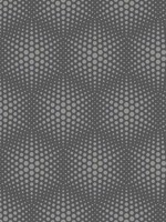Milo Dark Grey Bubble Geometric Wallpaper 402050609 by Advantage Wallpaper for sale at Wallpapers To Go
