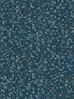 Ziggy Teal Stone Mosaic Wallpaper 402078401 by Advantage Wallpaper for sale at Wallpapers To Go