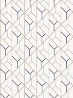 Wilder Cream Geometric Trellis Wallpaper 402094007 by Advantage Wallpaper for sale at Wallpapers To Go