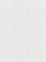 Galley White Subway Tile Paintable Wallpaper 400021399 by Brewster Wallpaper for sale at Wallpapers To Go