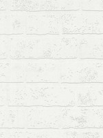 Bridgers White Exposed Brick Wall Paintable Wallpaper 400099423 by Brewster Wallpaper for sale at Wallpapers To Go