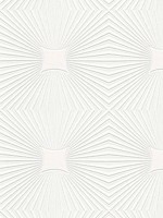 Silvie White Tin Burst Paintable Wallpaper 4000663917 by Brewster Wallpaper for sale at Wallpapers To Go