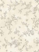 French Nightingale Brown Trail Wallpaper 312302193 by Chesapeake Wallpaper for sale at Wallpapers To Go