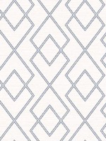 Blaze Blue Trellis Wallpaper 312312422 by Chesapeake Wallpaper for sale at Wallpapers To Go