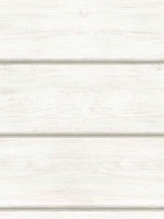 Cassidy White Wood Planks Wallpaper 312312441 by Chesapeake Wallpaper for sale at Wallpapers To Go