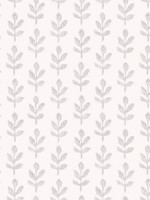 Whiskers Light Grey Leaf Wallpaper 312313842 by Chesapeake Wallpaper for sale at Wallpapers To Go