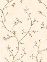 Justine Khaki Berry Trail Wallpaper 312344034 by Chesapeake Wallpaper for sale at Wallpapers To Go