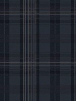 Austin Navy Plaid Wallpaper 3123330213 by Chesapeake Wallpaper for sale at Wallpapers To Go