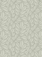 Coraline Green Leaf Wallpaper 297186320 by A Street Prints Wallpaper for sale at Wallpapers To Go
