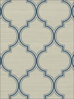 Grasscloth Trellis Dots Wallpaper BL41502 by Wallquest Wallpaper for sale at Wallpapers To Go