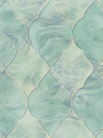 Baroque Glass Wallpaper WMAFJ040213 by Mayflower Wallpaper for sale at Wallpapers To Go