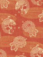 Koi Pond Wallpaper AF40606 by Pelican Prints Wallpaper for sale at Wallpapers To Go