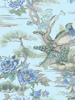 Bird Trail Wallpaper AF41702 by Pelican Prints Wallpaper for sale at Wallpapers To Go