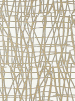 Mori Metallic Gold Wallpaper T450 by Thibaut Wallpaper for sale at Wallpapers To Go
