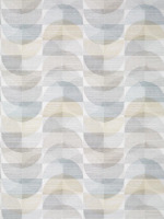 Half Moon Neutral Wallpaper T457 by Thibaut Wallpaper for sale at Wallpapers To Go
