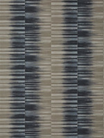 Mekong Stripe Charcoal and Taupe Wallpaper T10089 by Thibaut Wallpaper for sale at Wallpapers To Go