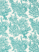 Marine Coral Turquoise Wallpaper T10121 by Thibaut Wallpaper for sale at Wallpapers To Go