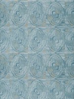 Kalahari Teal Wallpaper T10249 by Thibaut Wallpaper for sale at Wallpapers To Go
