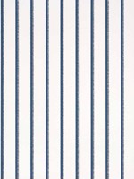 Notch Stripe Navy on White Wallpaper T10262 by Thibaut Wallpaper for sale at Wallpapers To Go