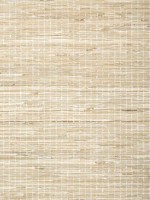 Sutton Stripe White on Natural Wallpaper T24087 by Thibaut Wallpaper for sale at Wallpapers To Go
